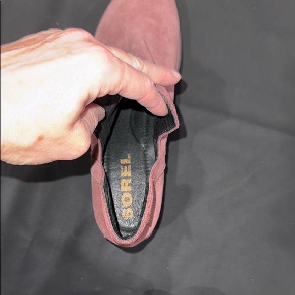 Sorel Dusty Purple Suede Ankle Boots - Picture 8 of 10